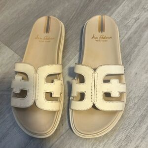 Sam Edelman off white sandal